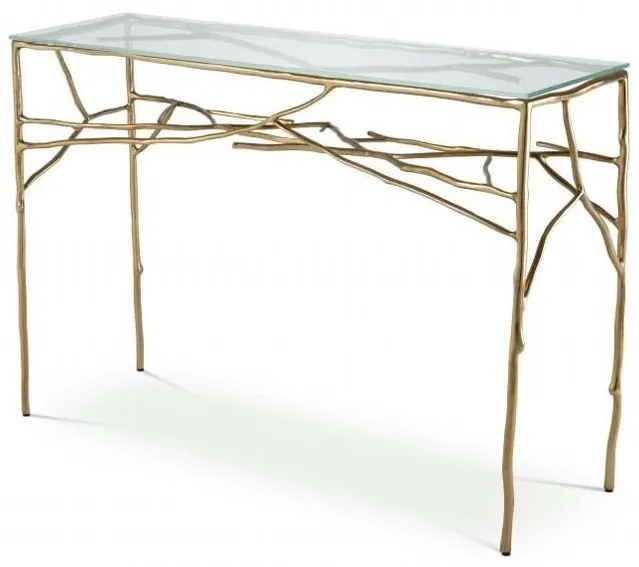 Zlytý Konzolový stolík Antico 118 × 34,5 × 78,5 cm EICHHOLTZ