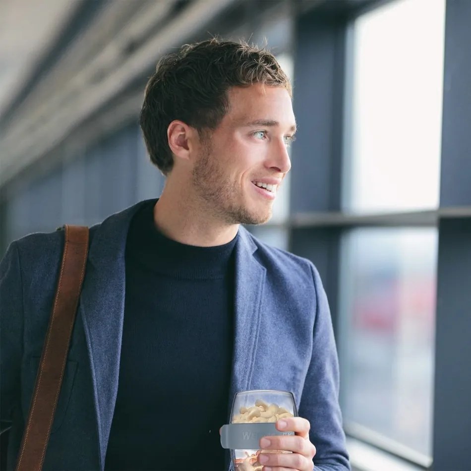 Westmark Dvojdielna dóza na desiatu MINI, 400 ml, modrá, S