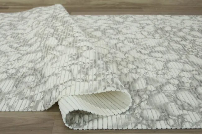 Kúpelňová penová rohož Softy-tex 911 Mramor, krémová