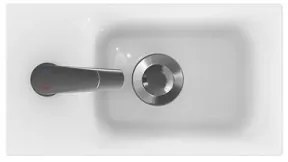 Cersanit S801-218-DSM-Kúpeľňová skrinka s umývadlom MODUO SLIM 40 cm biela, vysoký lesk