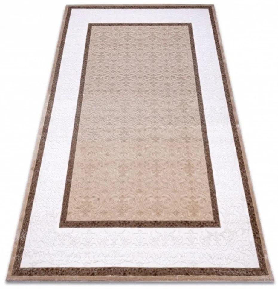 Luxusný kusový koberec akryl Tiara béžový 160x230cm