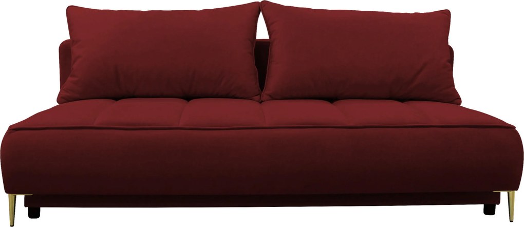 XXXLutz ROZKLADACIA POHOVKA, textil, bordová MID.YOU - Sedačky - 001574006003