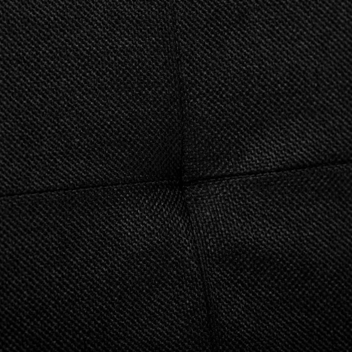 Autronic BONTEC Taburet s úložným priestorom, čierna, látka, TAB-462 BK2 Farba: Čierna