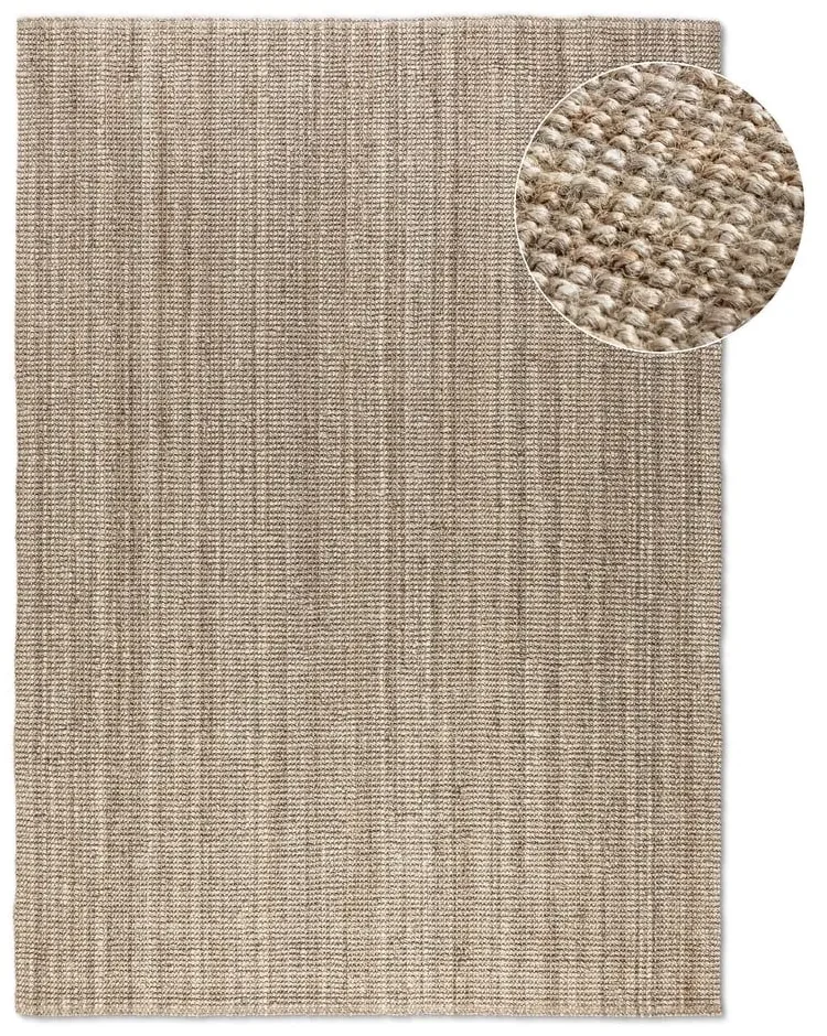 Béžový jutový koberec 80x150 cm Bouclé – Hanse Home