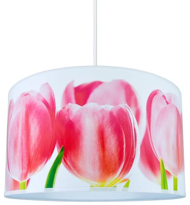 Luster na lanku FLOWERS 1xE27/60W/230V