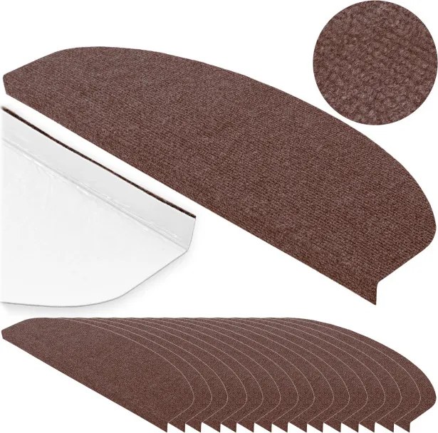 Nášľap na schody STEPI tmavobéžový (15 ks)