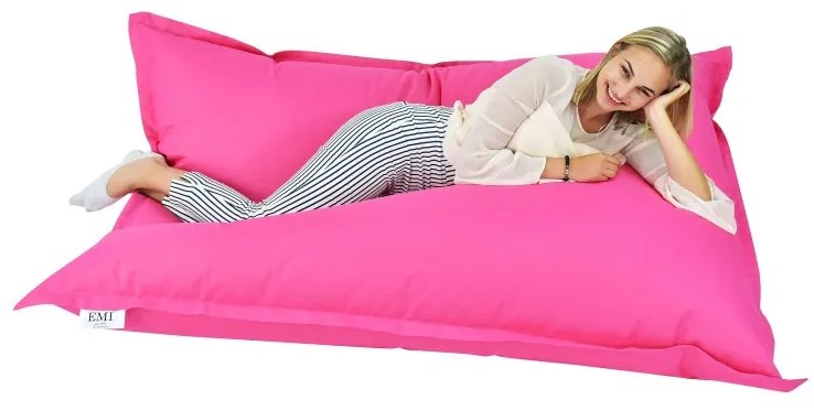 Sedací vak vankúš ružový EMI
