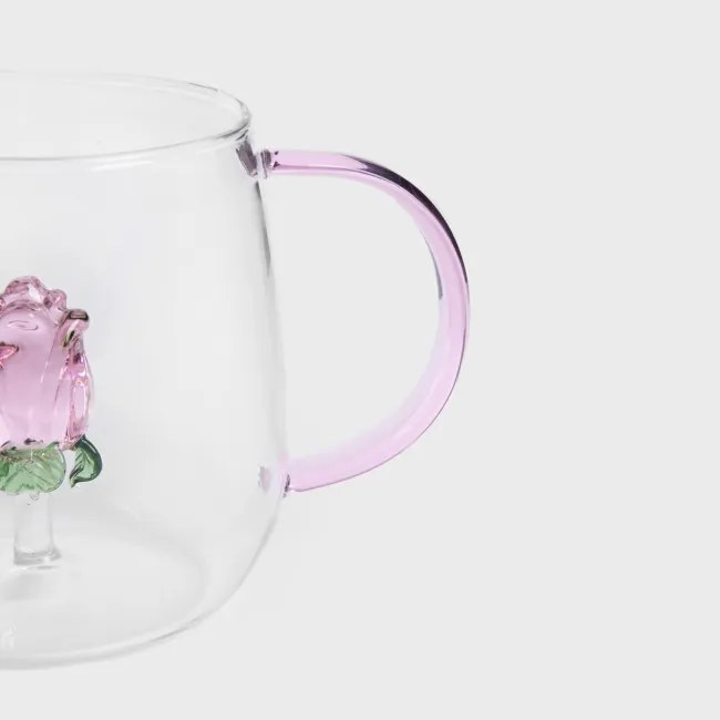 Šálka ROSADO s ružou 724565 400 ml