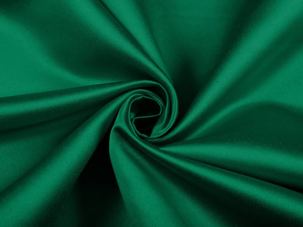 Biante Saténový obdĺžnikový obrus polyesterový Satén LUX-012 Zelený 100x140 cm