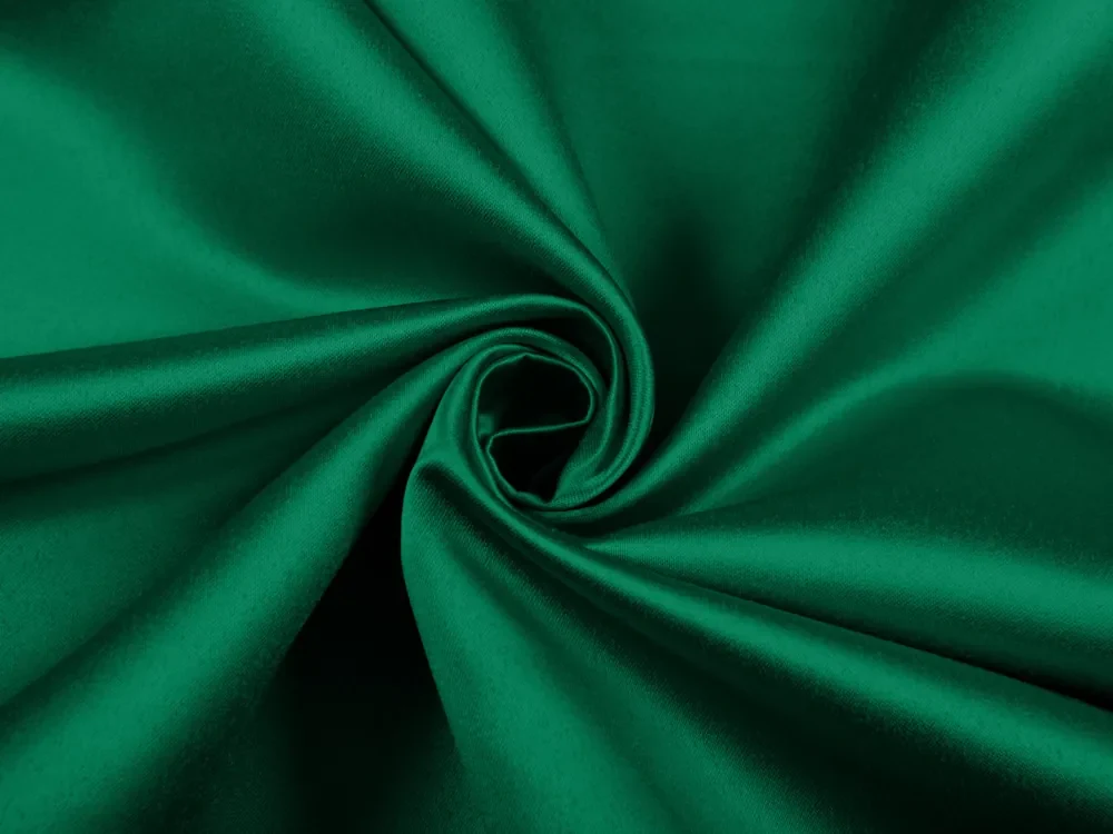 Biante Saténový obdĺžnikový obrus polyesterový Satén LUX-012 Zelený 140x160 cm