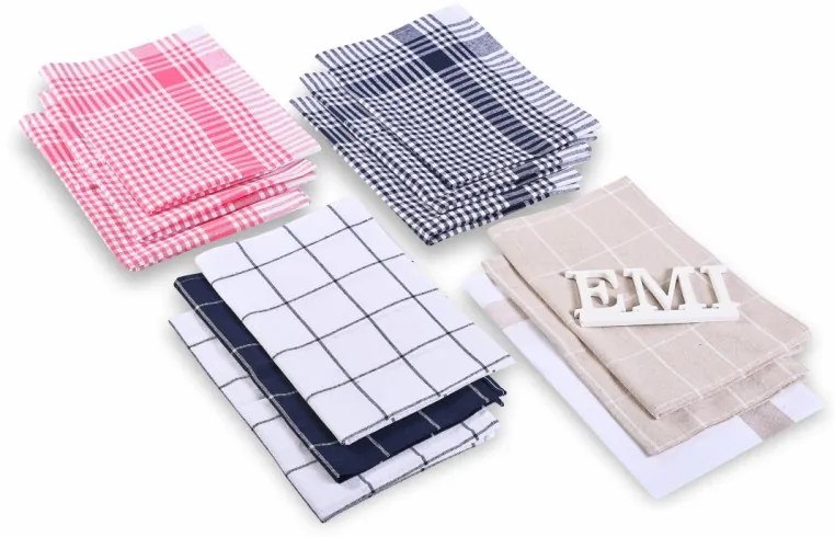 Kuchynské utierky Cloth set 12 ks EMI