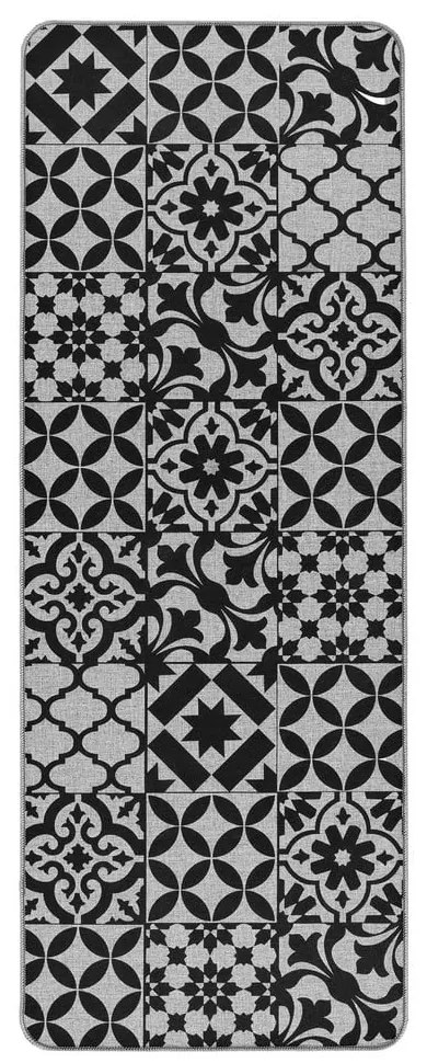 Sivý behúň 45x120 cm Bizancia – douceur d'intérieur