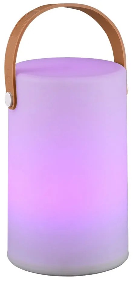 LED solárne vonkajšie svietidlo na diaľkové ovládanie (výška 21 cm) Aruba – Trio