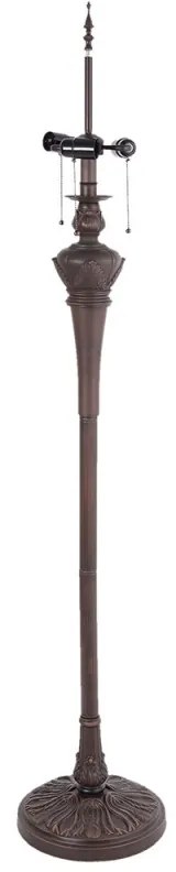 Luxus stojan Tiffany lampa stojaca 3*E