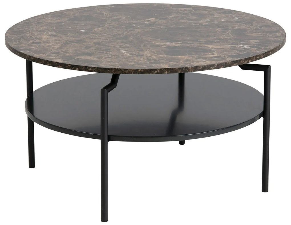 Konferenčný stolík Goldington hnedá 45 × 80 × 80 cm ACTONA