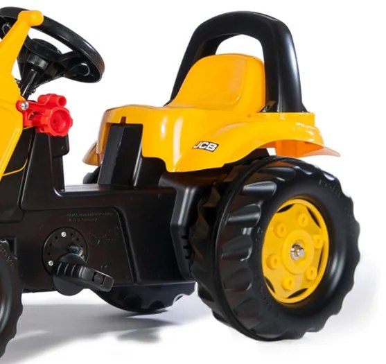 Šlapací traktor JCB s lyžicou a prívesom Rolly Toys 023837