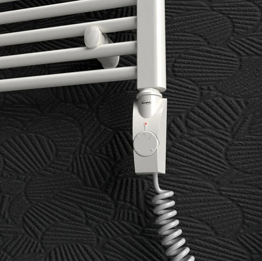 BPS-koupelny Elektrický kúpeľňový radiátor Thermos E 4DR-01, pripojenie typ 01, 50x130 cm, biela RAL 9016