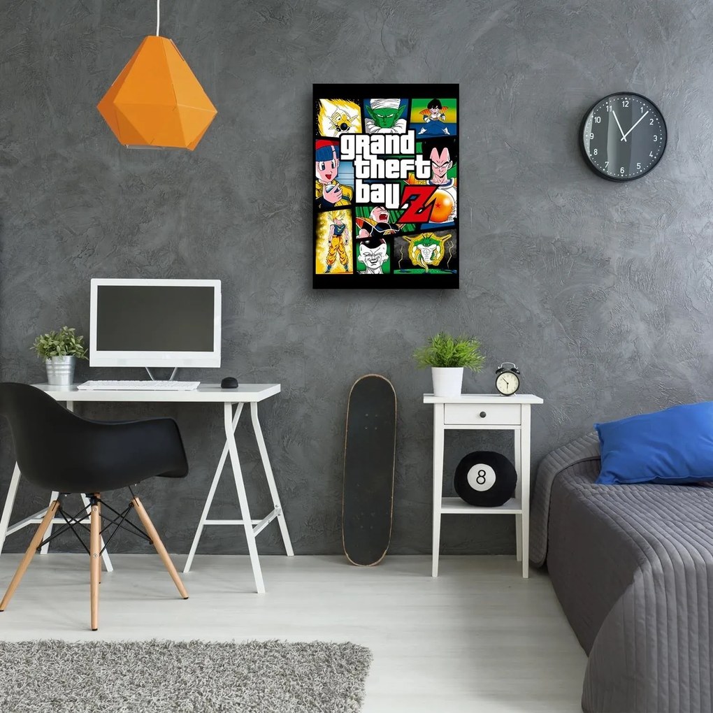 Gario Obraz na plátne Grand Theft Ball Z - DDJVigo Rozmery: 40 x 60 cm