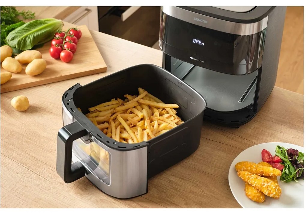 Sencor SFR 9000SS teplovzdušná fritéza