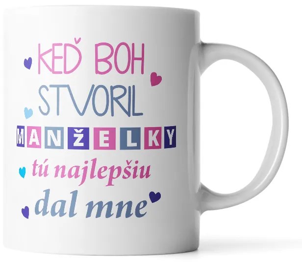 Sablio Hrnek Když Bůh stvořil manželky - 330 ml - standard