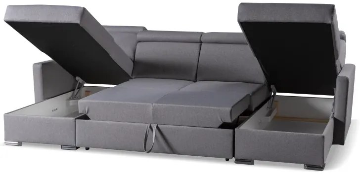 Sedacia súprava Morrison mini U, žltá (soro 40)