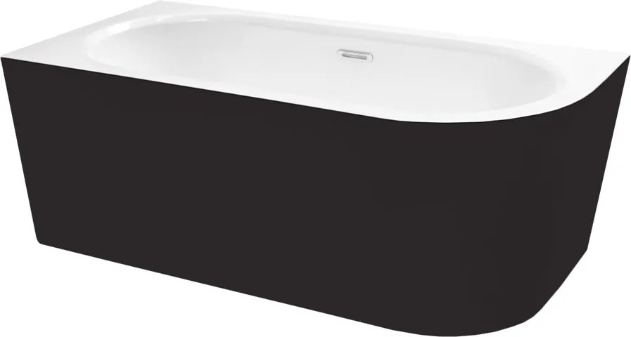 Besco Akrylátová voľne stojaca vaňa Avita A-Line BW CC/SP 150x75 (160x75, 170x75), s prepadom BESCO-Typ výpuste: Alcaplast Click-Clack so štrbinovým …