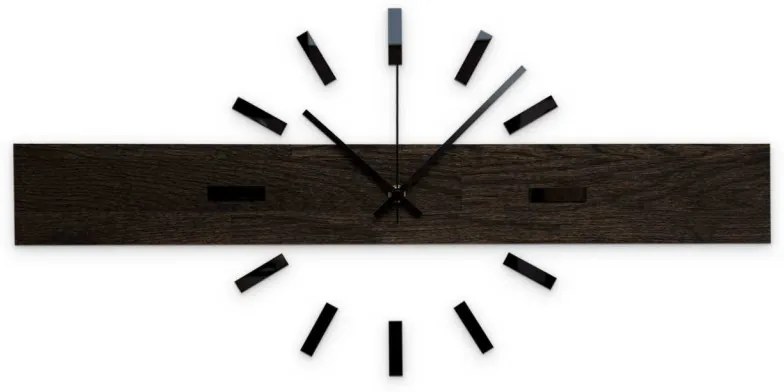 Ručne vyrobené dubové zvislé hodiny škandinávsky dizajn I SENTOP MAS021-3169