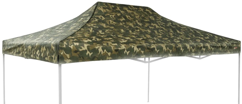 Strešná plachta 3x4,5m, Maskáčová