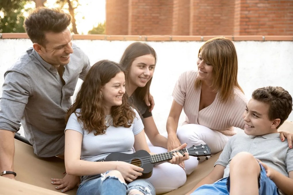 Detské ukulele ZOE čierne