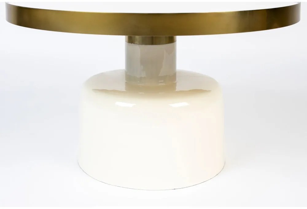 Kovový okrúhly odkladací stolík ø 60 cm Glam – Zuiver