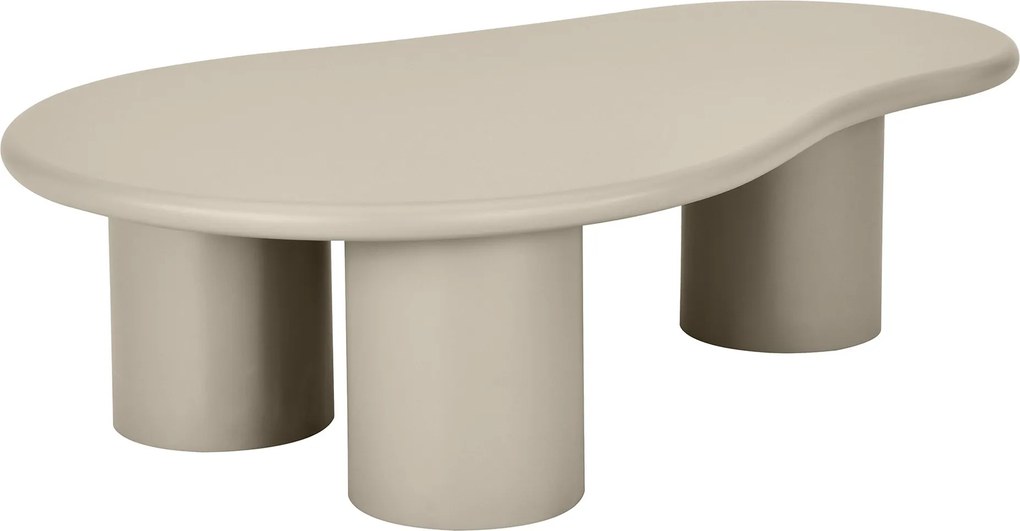 Konferenčný stolík Sucre tmavobéžový
