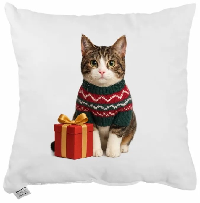 Vianočný vankúš Meow 40x40 cm EMI