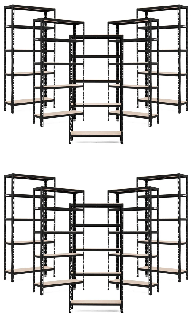 Trestles Balíček 10xSUPER HIT - Policový regál 1800x900x600 Farba: modrá