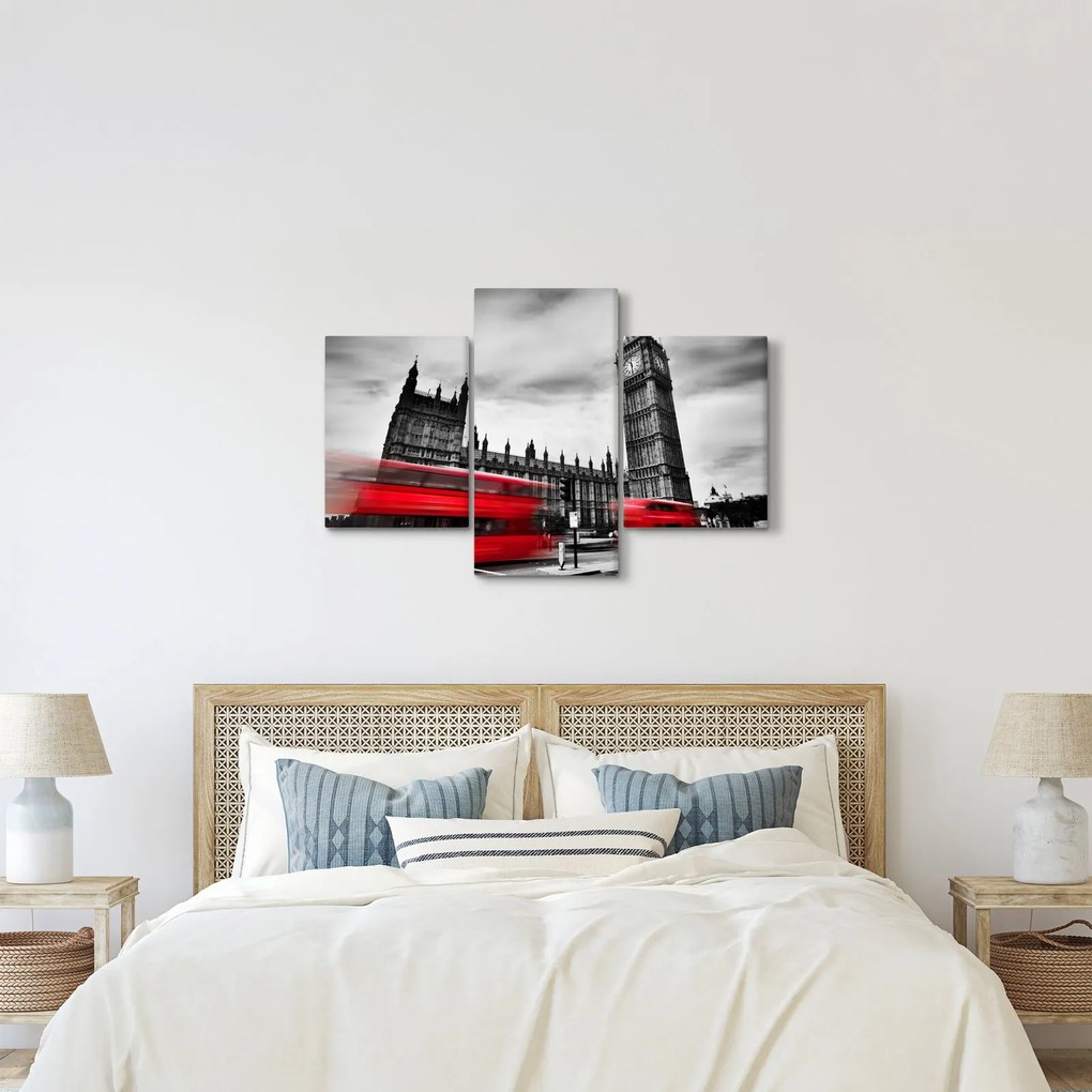 Obraz - Londýnske Houses of Parliament (90x60 cm)