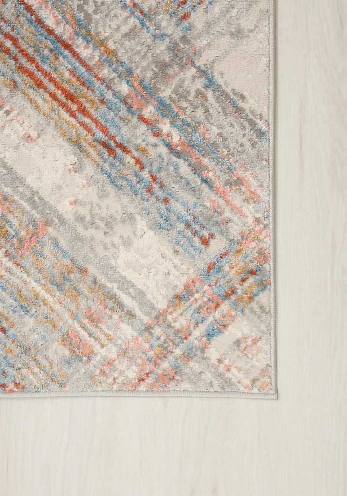 TA Koberec G505C BIELY/LOSOSOVÝ PORTLAND HIK Rozmer: 240x330 cm