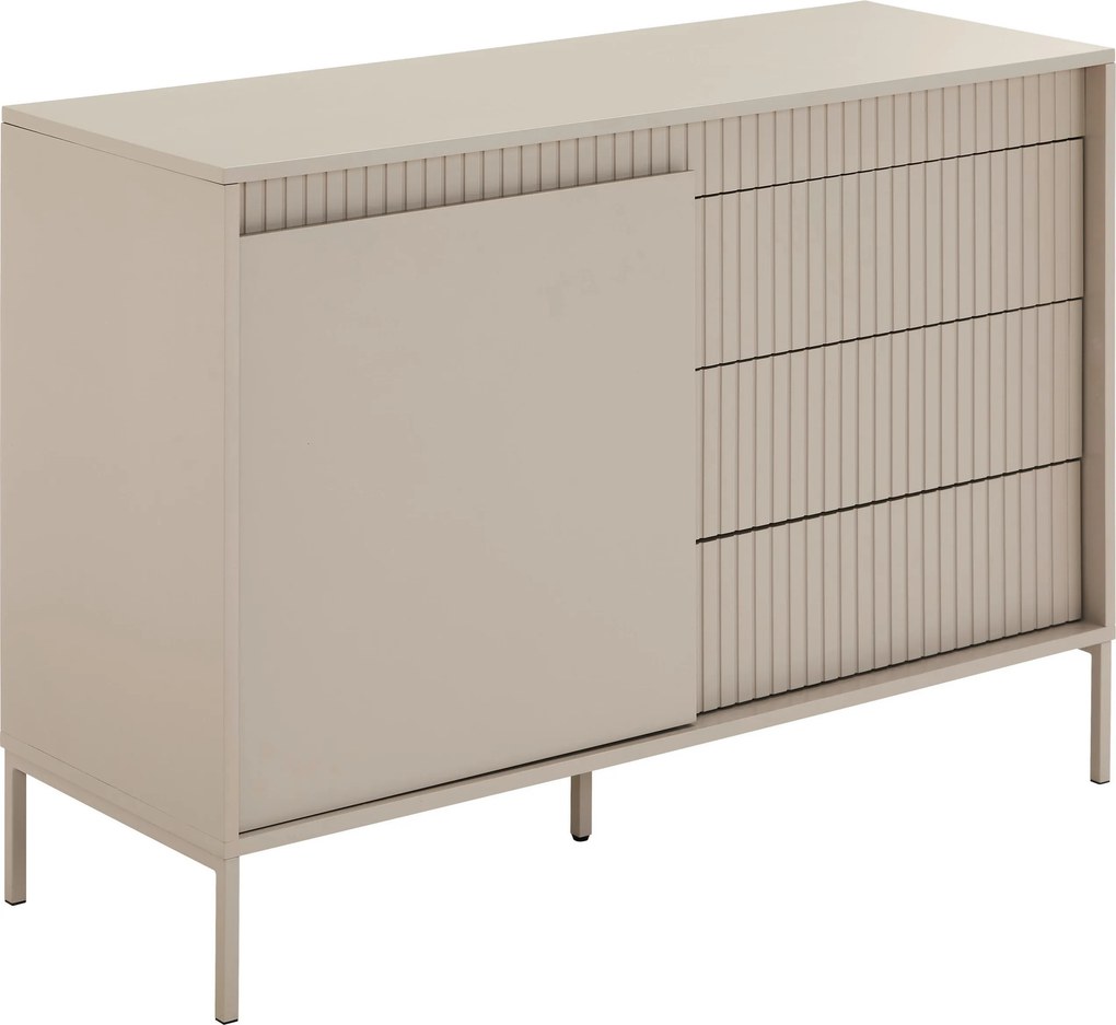 XXXLutz KOMODA, kašmírová, 110,8/77,8/40 cm Xora - Komody - 002798028403