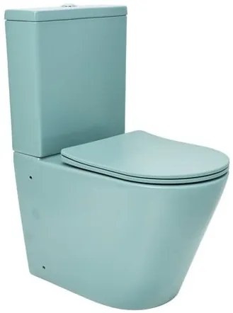 Wc kombi kombinovaný SAT Infinitio zelená mat Vario SATINF031VPSNLGEM