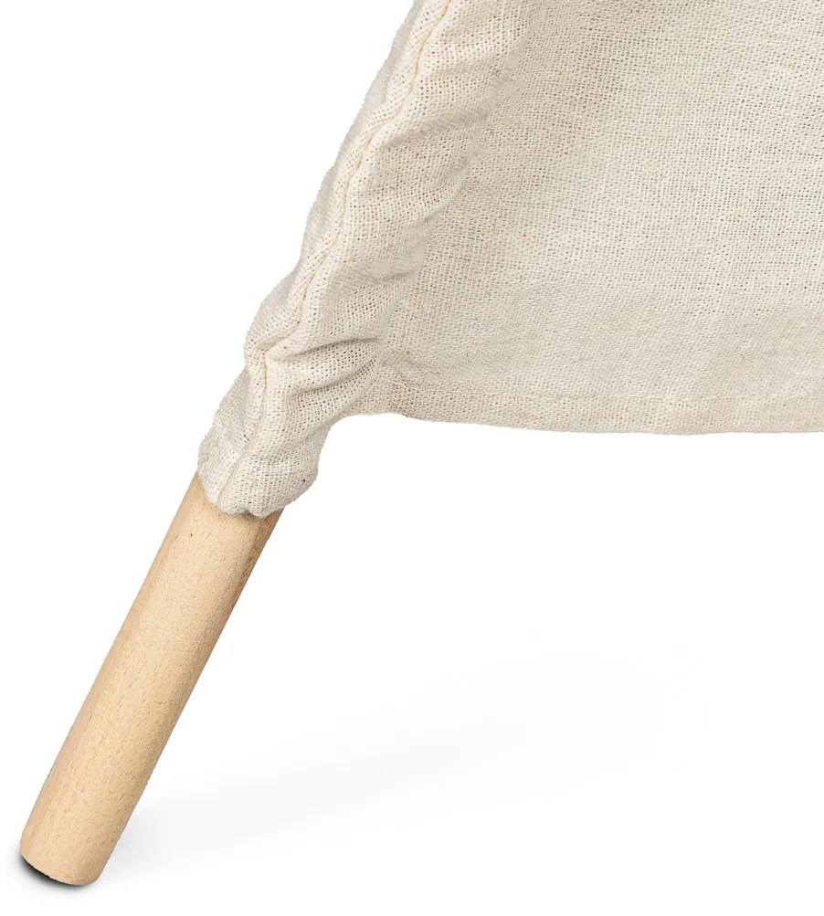 KX KX5187 Detský stan Tipi Wigwam 135 cm sivý