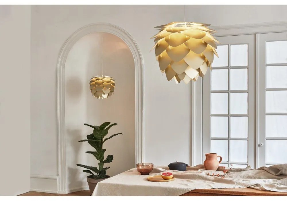 Tienidlo v zlatej farbe ø 40 cm Aluvia Mini – UMAGE