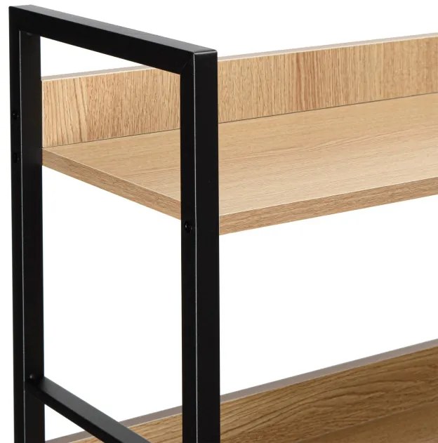 Policový regál VARBERG Modern Oak