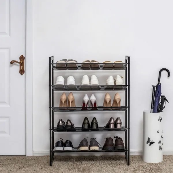 Botník ALVORO čierny