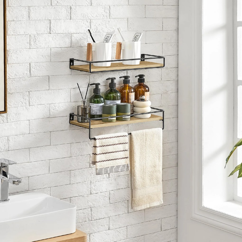 Nástenné police TAYLOR ARTISAN 40x15,5 cm, sada 2ks