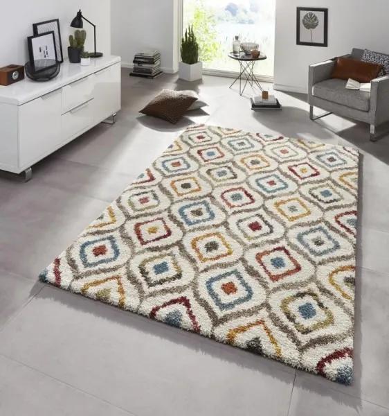 Mint Rugs - Hanse Home koberce Kusový koberec Chloe 102808 creme bunt - 133x195 cm