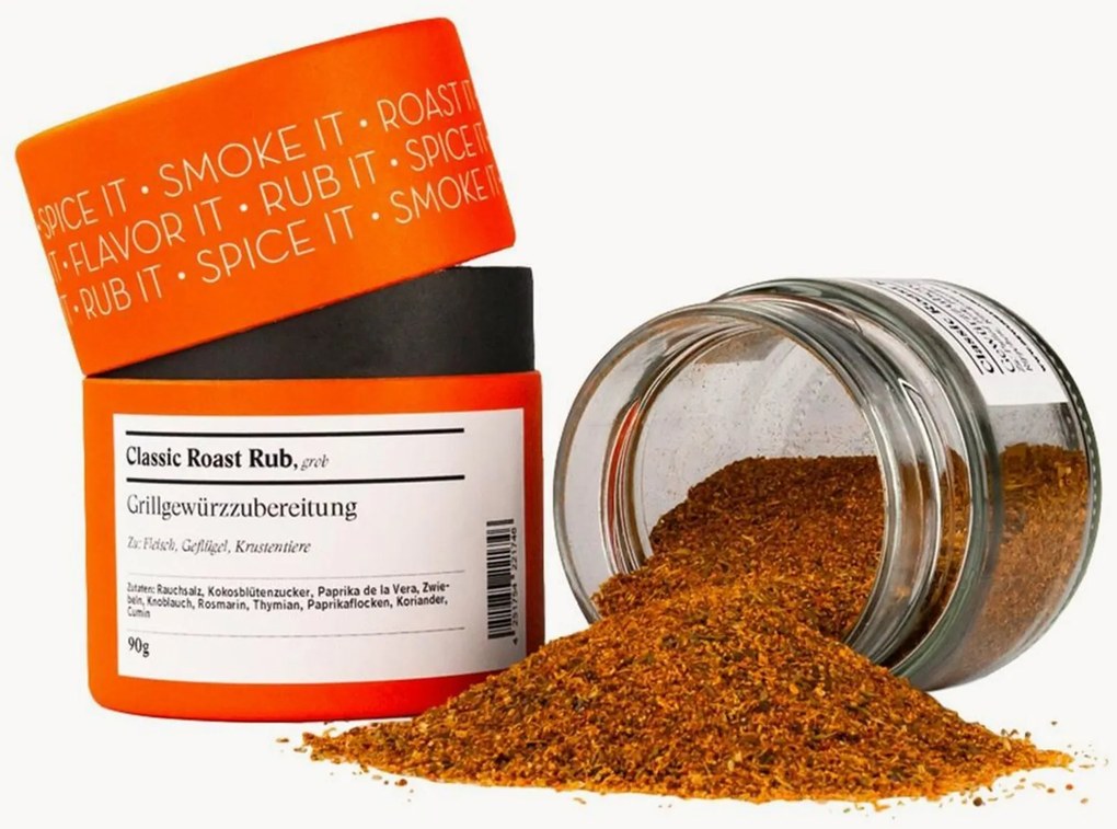 Hrubozrné grilovacie bylinkové korenie Classic Roast Rub