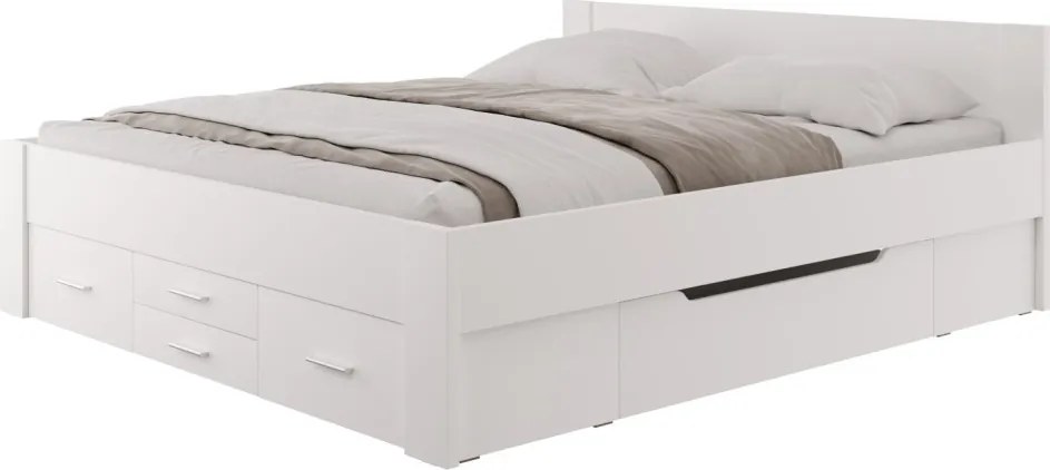 Postel Iwetta 180x200 cm, biela