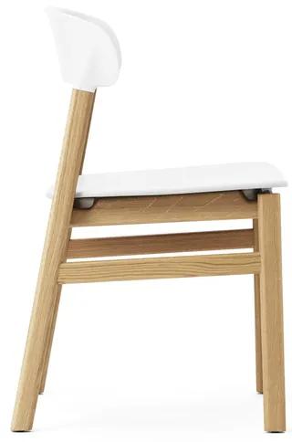 Stolička Herit Chair – biela/dub