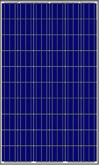 Solárny panel polykryštál Amerisolar 280Wp