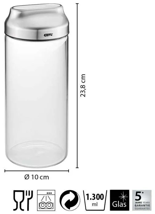 Gefu dóza na potraviny Kippo 1300 ml