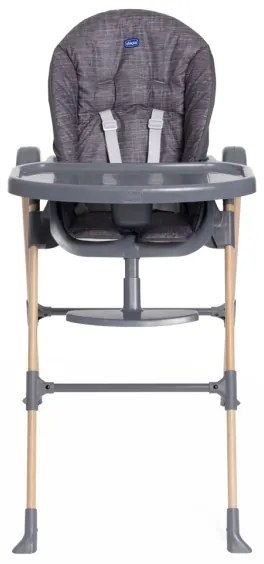 Chicco - Detská jedálenská stolička Polly Essential - šedá