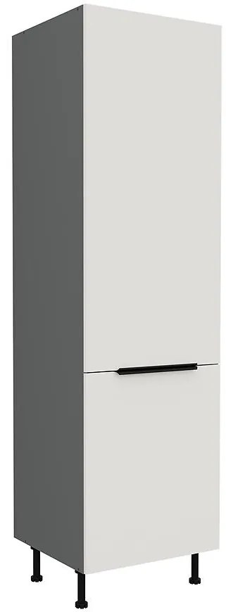 Kuchynská skrinka Aria-Wh/Ant Anti Fingerprint 60lo-215 2f